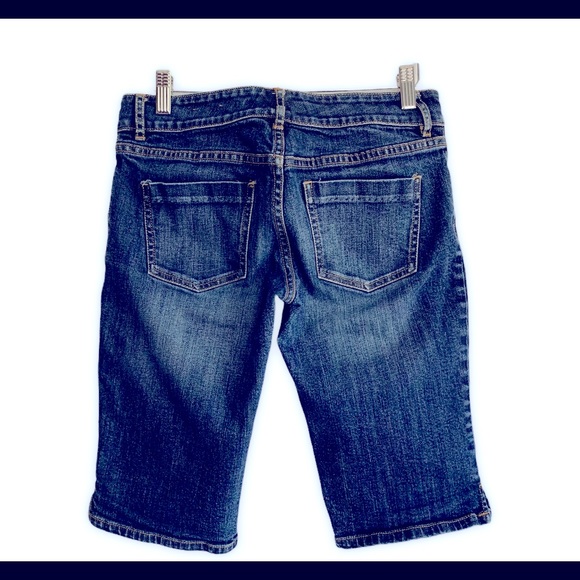 The Limited Jeans Bermuda Long Shorts Sz 4 - Picture 4 of 6